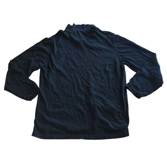 Robert Barakett mens Sz XL black long sleeve collared shirt - Picture 2 of 7